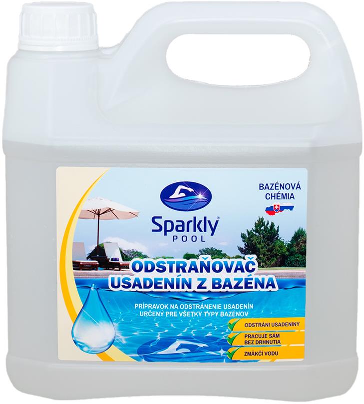 Sparkly POOL Odstraňovač usadení – čistič bazéna 3 l