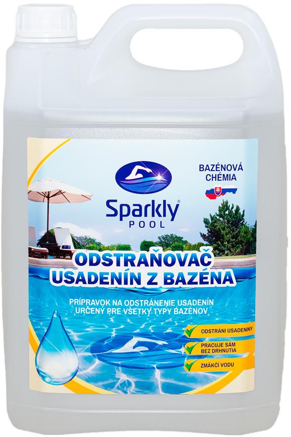Sparkly POOL Odstraňovač usadení – čistič bazéna 5 l