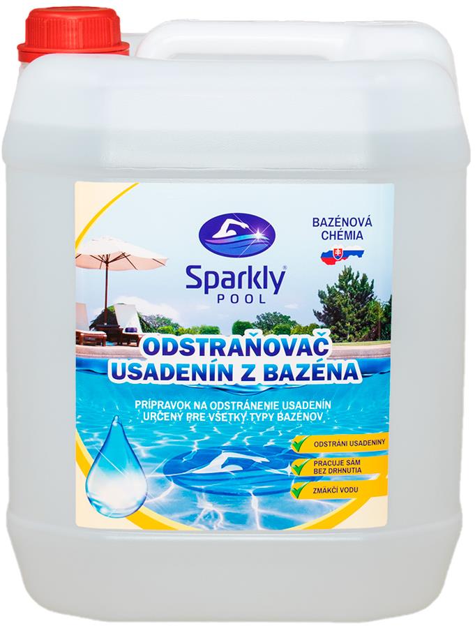 Sparkly POOL Odstraňovač usadení – čistič bazéna 10 l