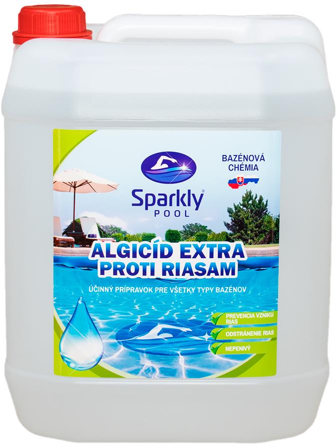 Sparkly POOL Algicíd Extra proti riasam – stop riasam 10 l