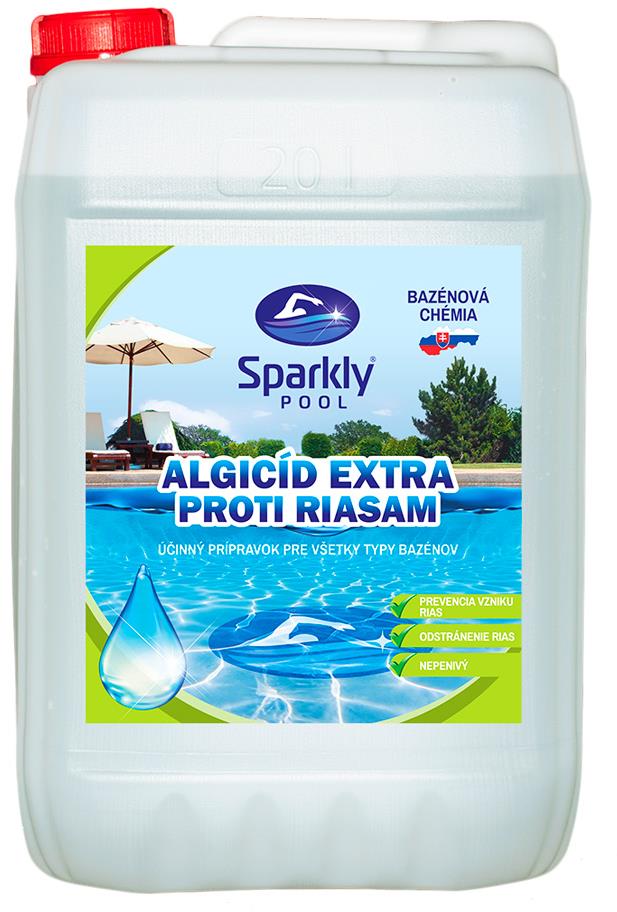 Sparkly POOL Algicíd Extra proti riasam – stop riasam 20 l