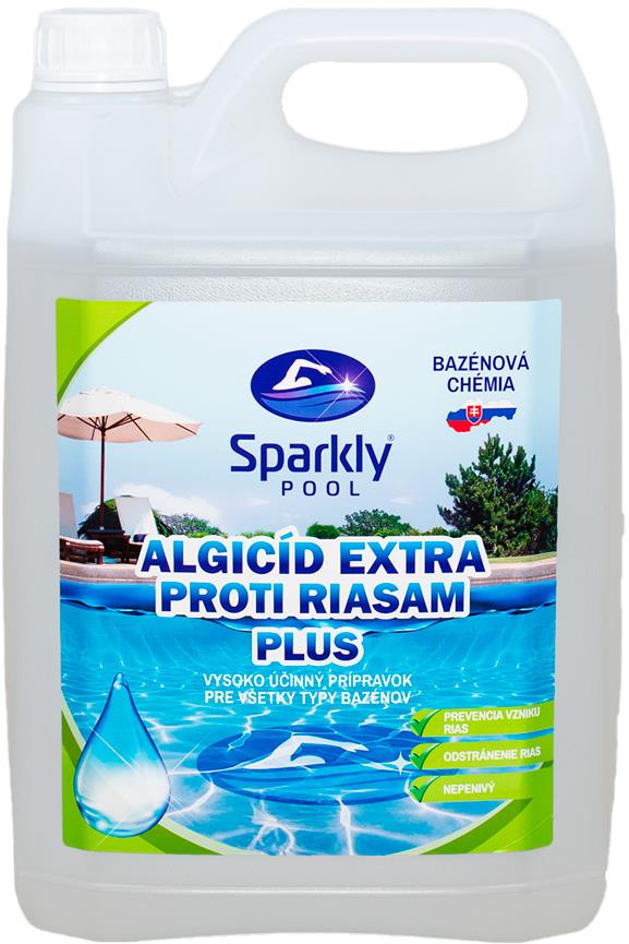 Sparkly POOL Algicíd Extra proti riasam PLUS – stop riasam 5 l