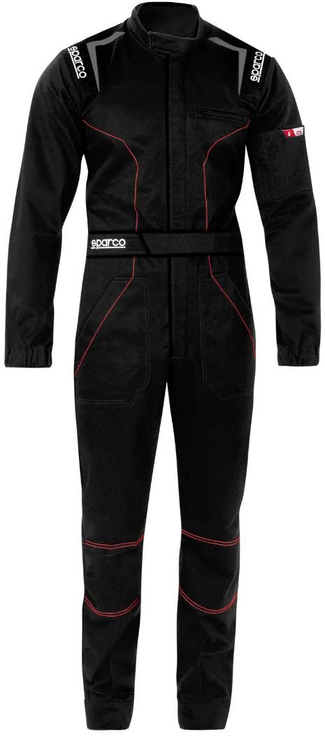 Sparco Kombinéza MS-4, farba čierna, veľkosť L