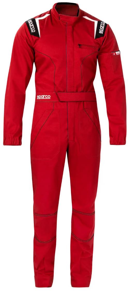 Sparco Kombinéza MS-4, farba červená, veľkosť S