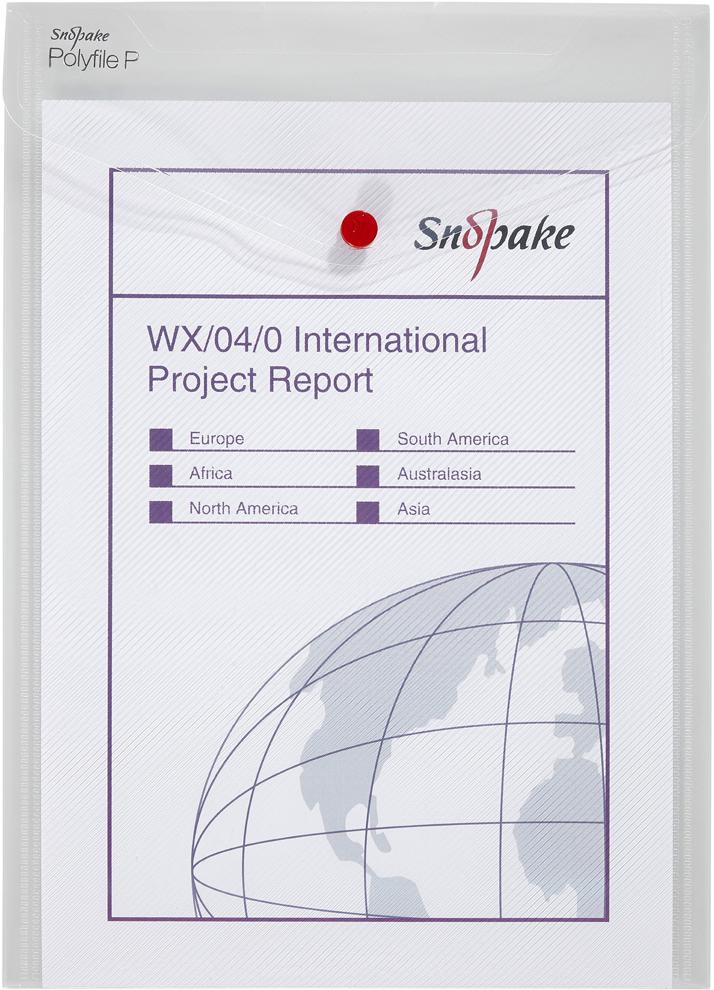 SNOPAKE Polyfile s cvokom P, A4, číre