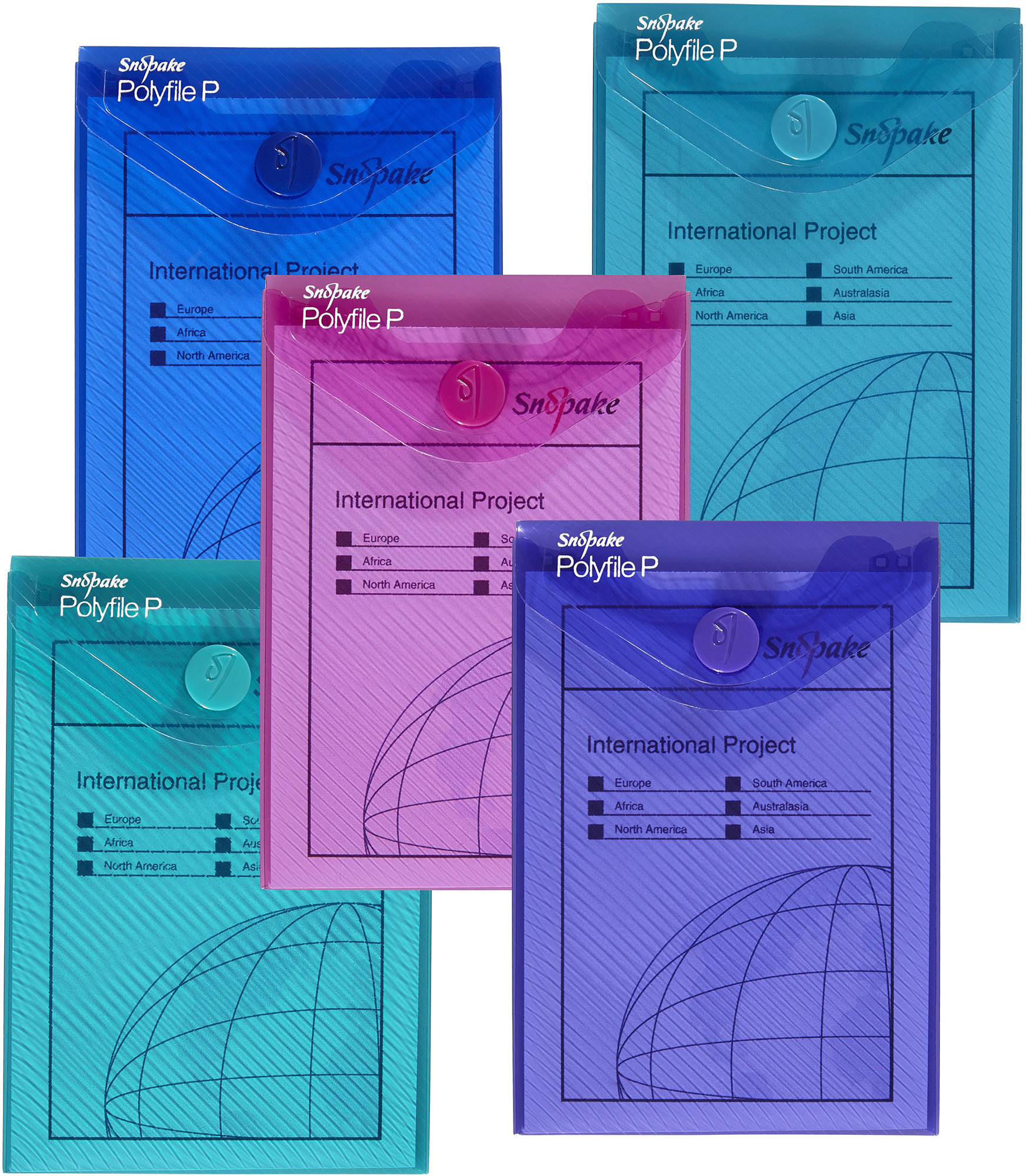 SNOPAKE Polyfile s cvokom P A7, electra – balenie 5 ks