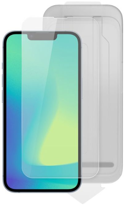 Spello Clear Glass for iPhone 13/13 Pro/14/16e/17e – 2 ks s aplikátorom proti prachu