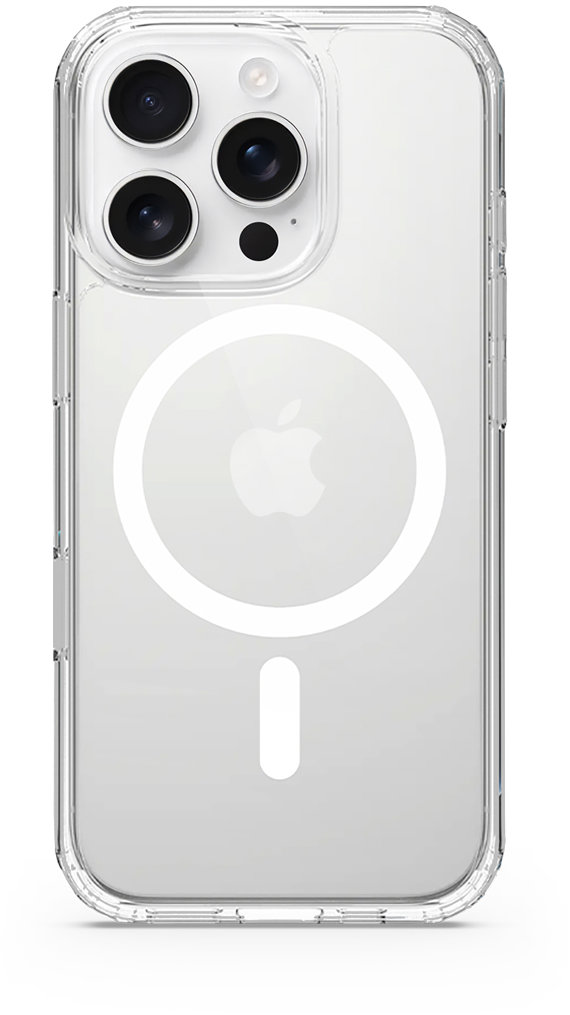 Spello číry magnetický kryt iPhone 16 Plus