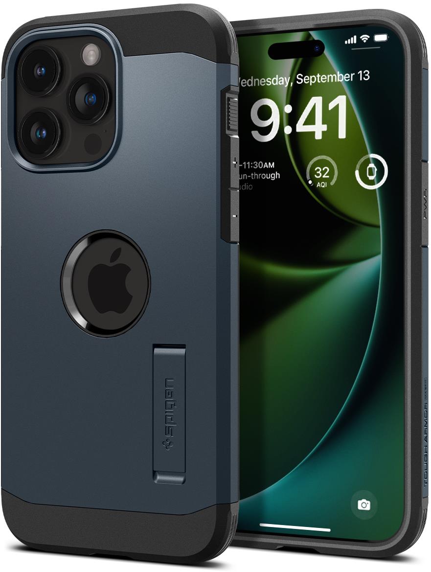 Spigen Tough Armor MagSafe Metal Slate iPhone 15 Pro Max
