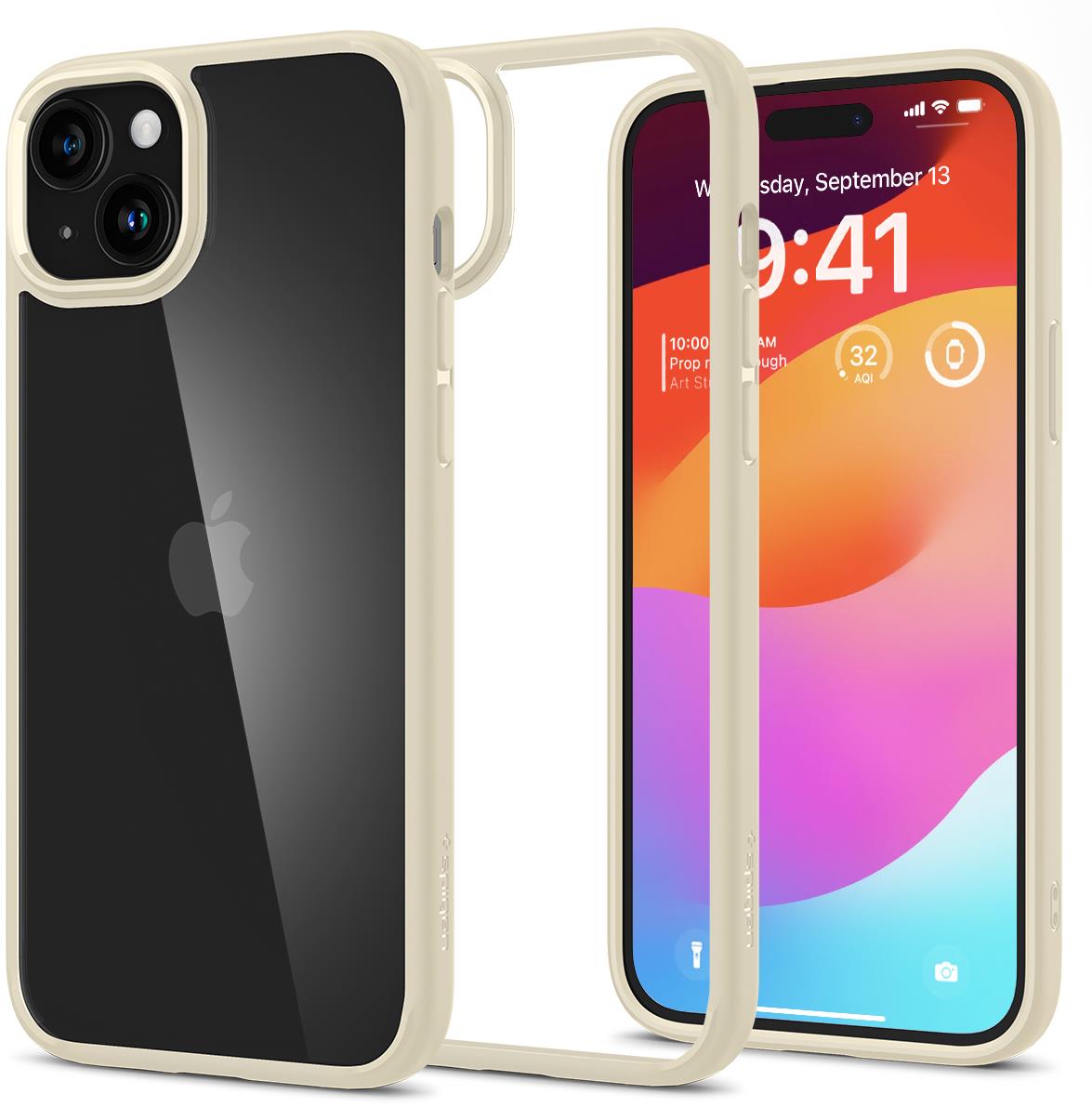 Spigen Ultra Hybrid Mute Beige iPhone 15 Plus