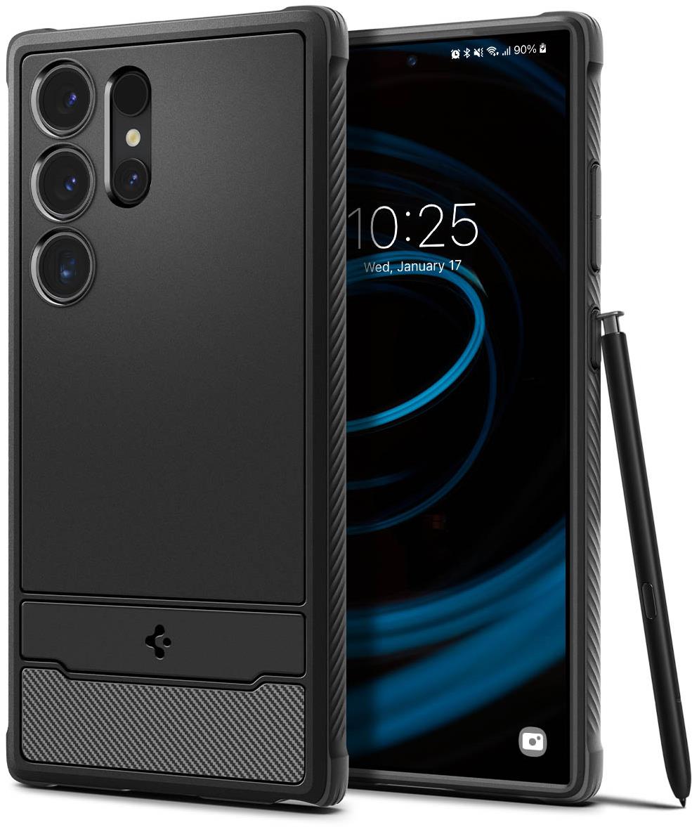Spigen Rugged Armor Matte Black Samsung Galaxy S24 Ultra