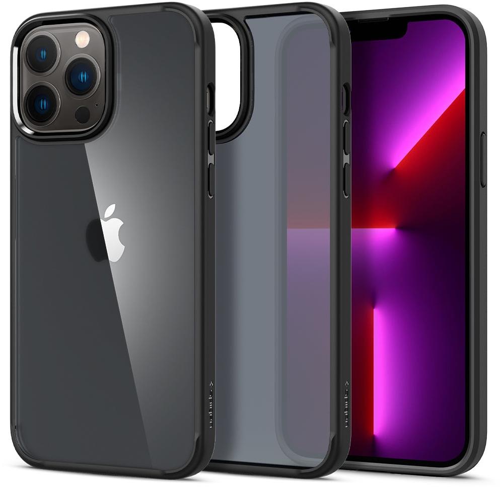 Spigen Ultra Hybrid Matte Frost Black iPhone 13 Pro Max