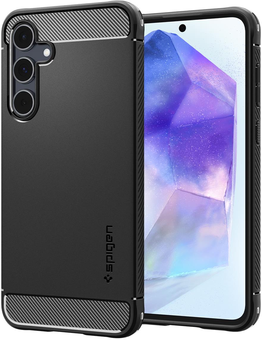 Spigen Rugged Armor Black Samsung Galaxy A55