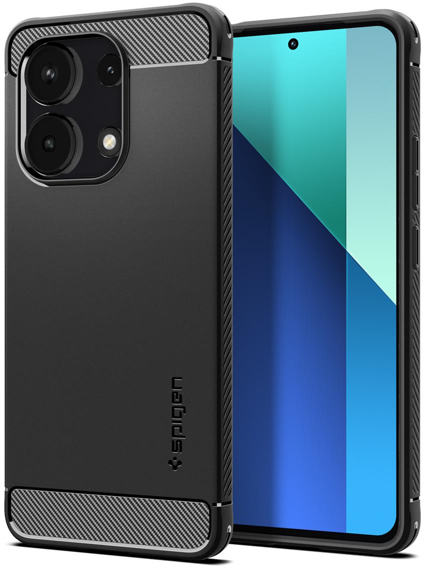 Spigen Rugged Armor Matte Black Xiaomi Redmi Note 13