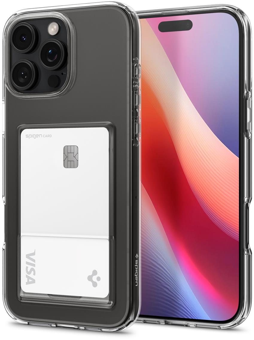 Spigen Crystal Slot Crystal Clear iPhone 16 Pro Max