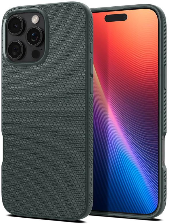 Spigen Liquid Air Abyss Green iPhone 16 Pro Max