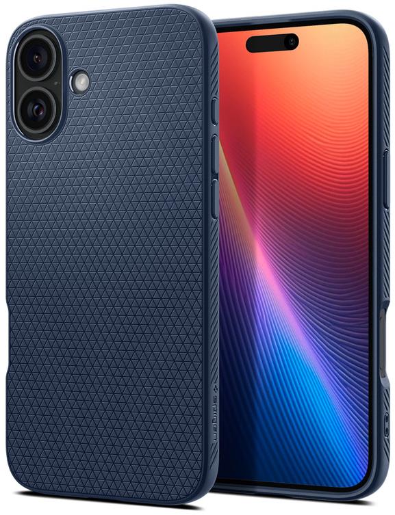 Spigen Liquid Air Navy Blue iPhone 16