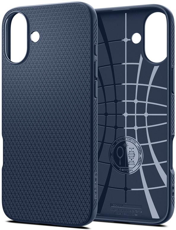 Spigen Liquid Air Navy Blue iPhone 16 Plus
