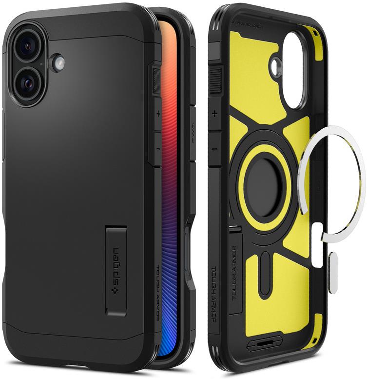 Spigen Tough Armor MagSafe Black iPhone 16 Plus