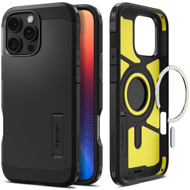 Spigen Tough Armor MagSafe Black iPhone 16 Pro Max