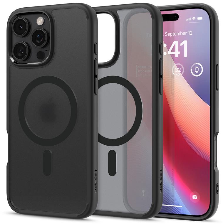 Spigen Ultra Hybrid MagSafe Frost Black iPhone 16 Pro Max