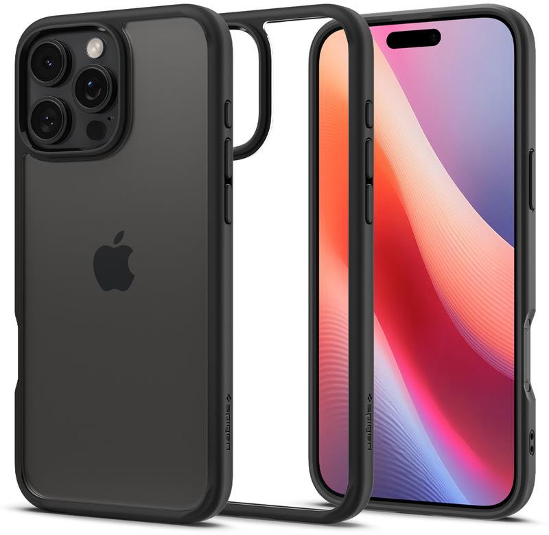 Spigen Ultra Hybrid Matte Black iPhone 16 Pro Max