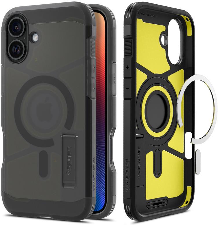 Spigen Tough Armor MagSafe Frost Black iPhone 16