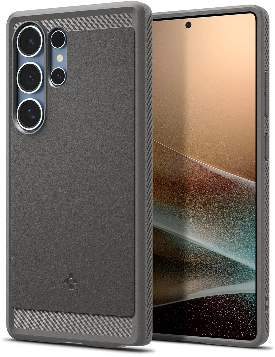 Spigen Rugged Armor MagSafe Marble Gray Samsung Galaxy S 2025 Ultra