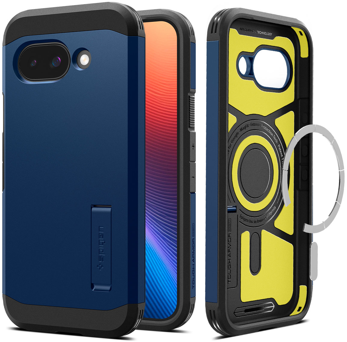 Spigen Tough Armor MagSafe Navy Blue Google Pixel 9a