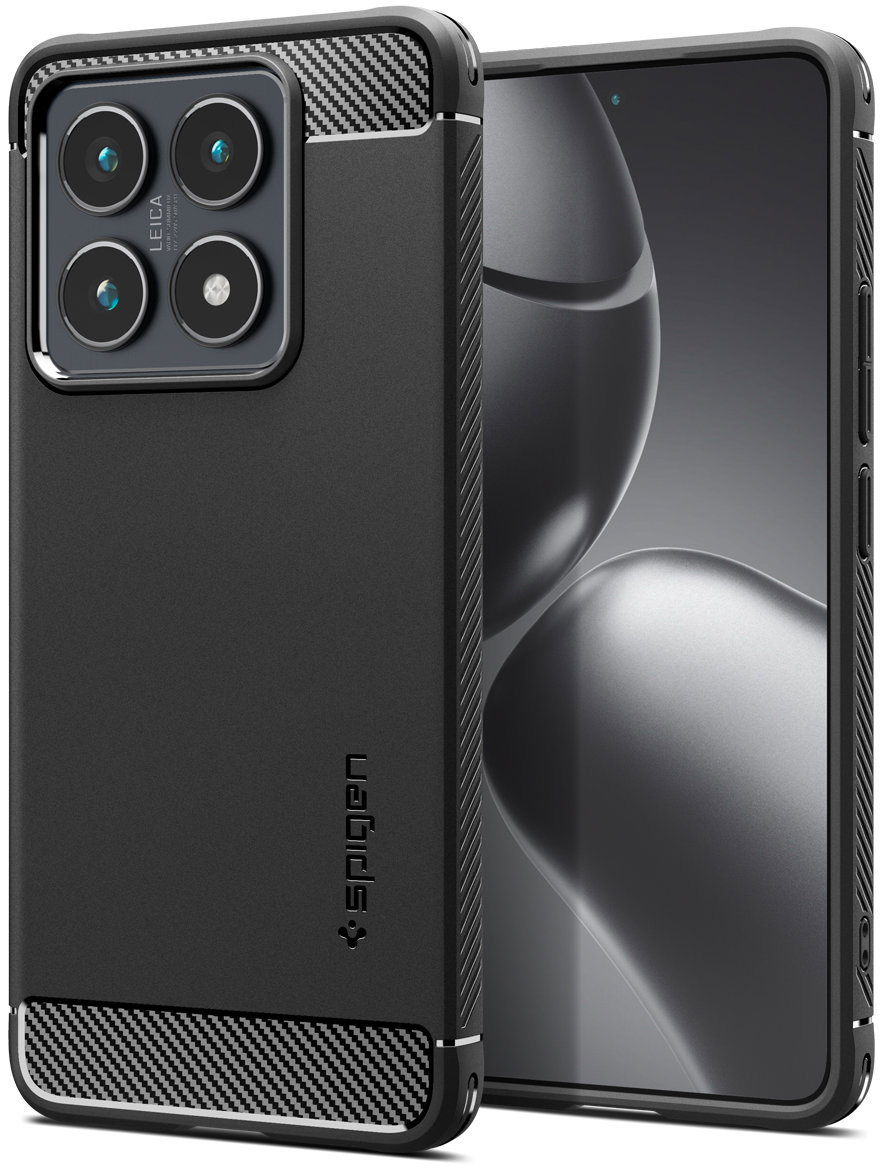 Spigen Rugged Armor Matte Black Xiaomi 14T Pro