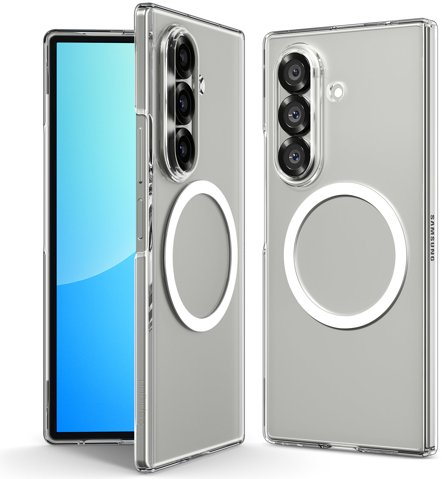 Spigen Air Skin MagSafe Clear White Samsung Galaxy Z Fold 7