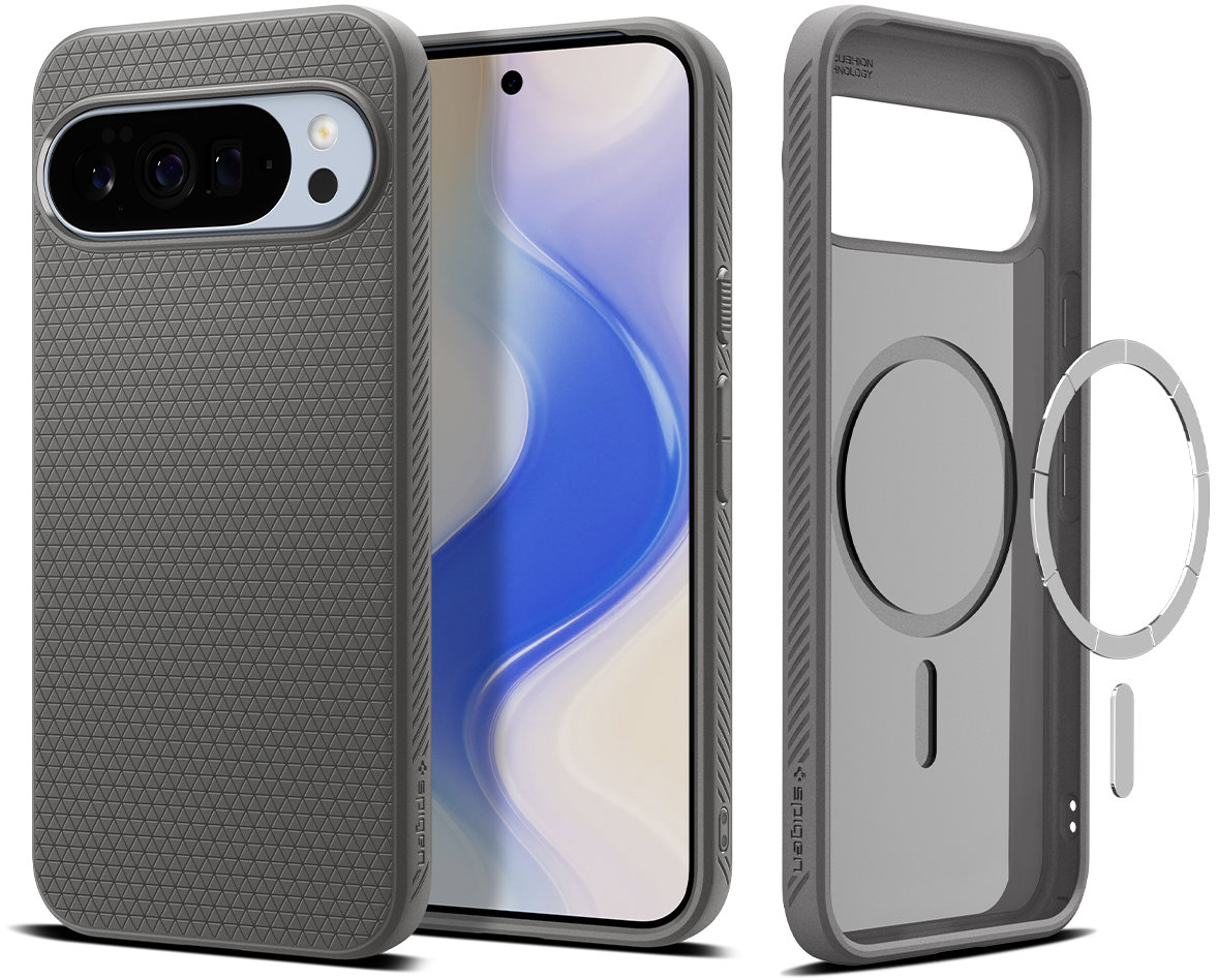 Spigen Liquid Air MagSafe Marble Gray - Google Pixel 10 Pro XL
