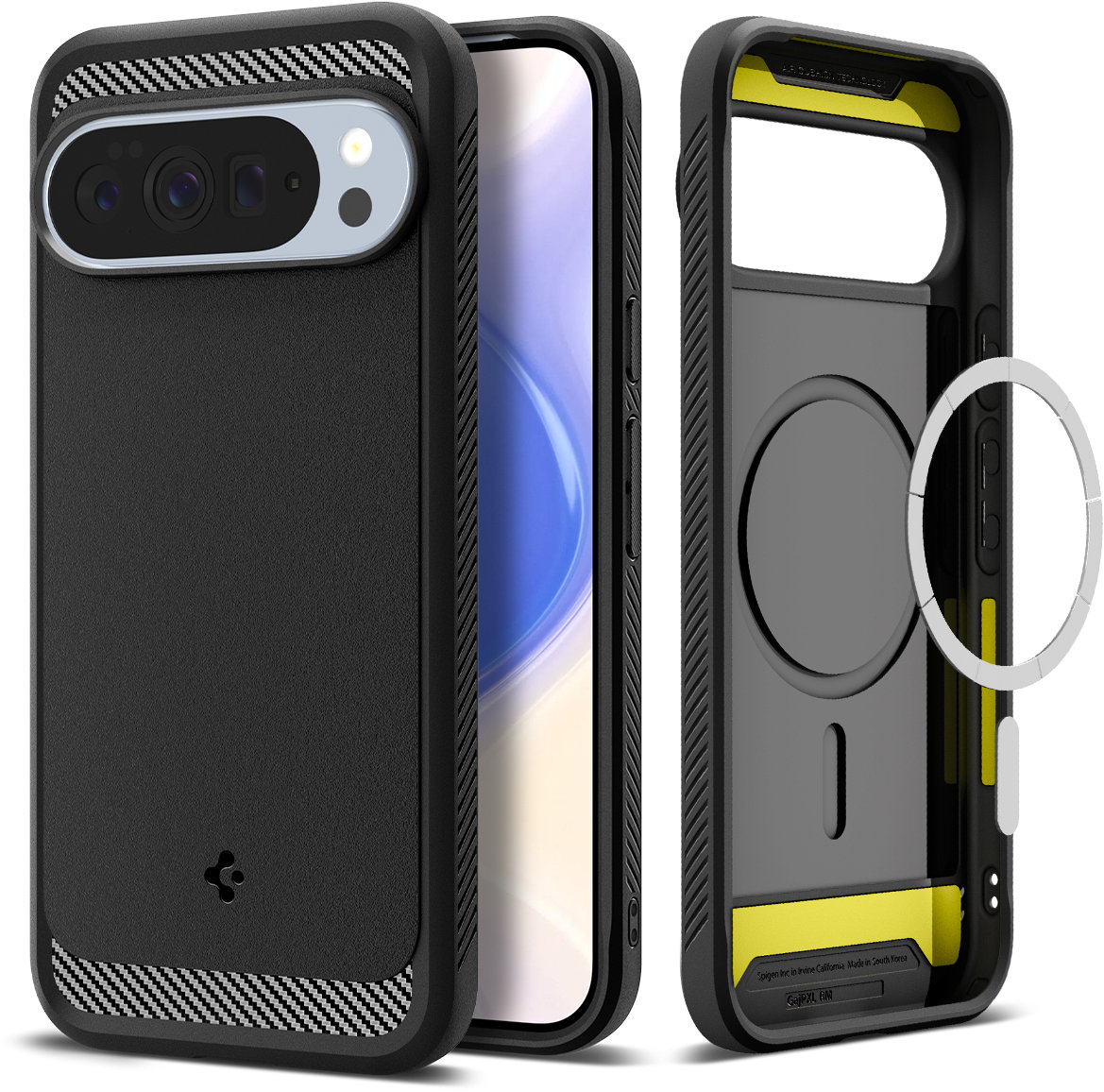 Spigen Rugged Armor MagSafe Matte Black - Google Pixel 10 Pro XL