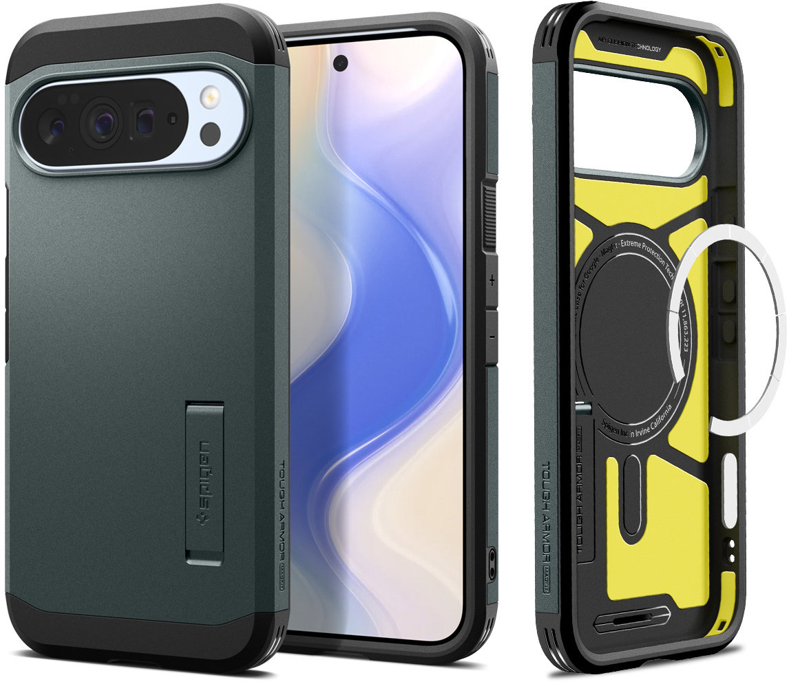 Spigen Tough Armor MagSafe Abyss Green - Google Pixel 10 Pro XL