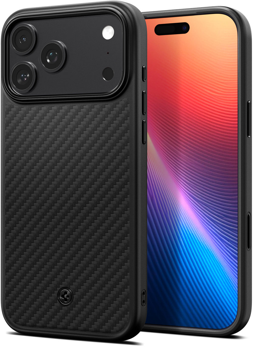 Spigen Enzo Aramid T Black iPhone 17 Pro Max