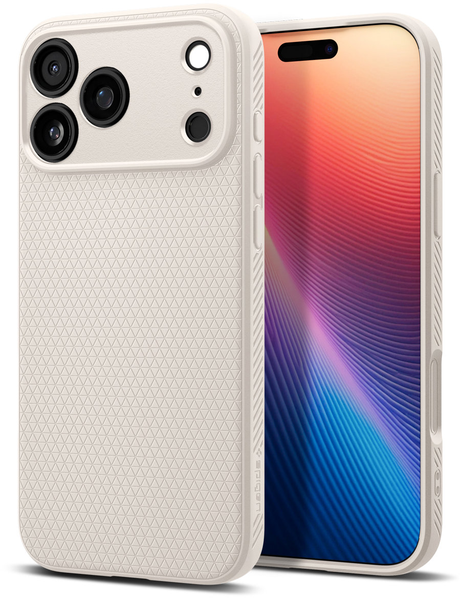 Spigen Liquid Air Natural Titanium iPhone 17 Pro Max