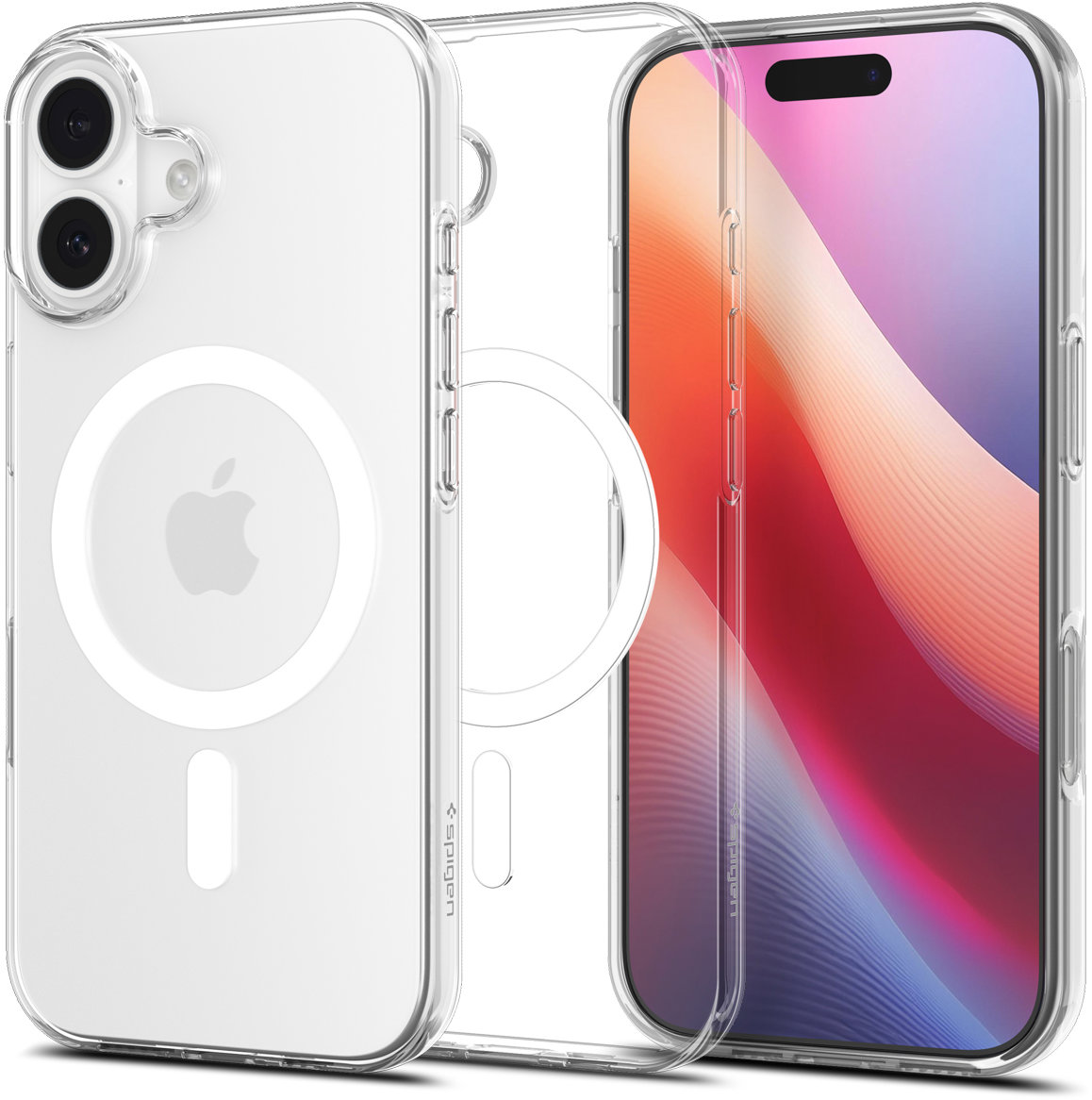 Spigen Liquid Crystal MagSafe Clear White iPhone 17