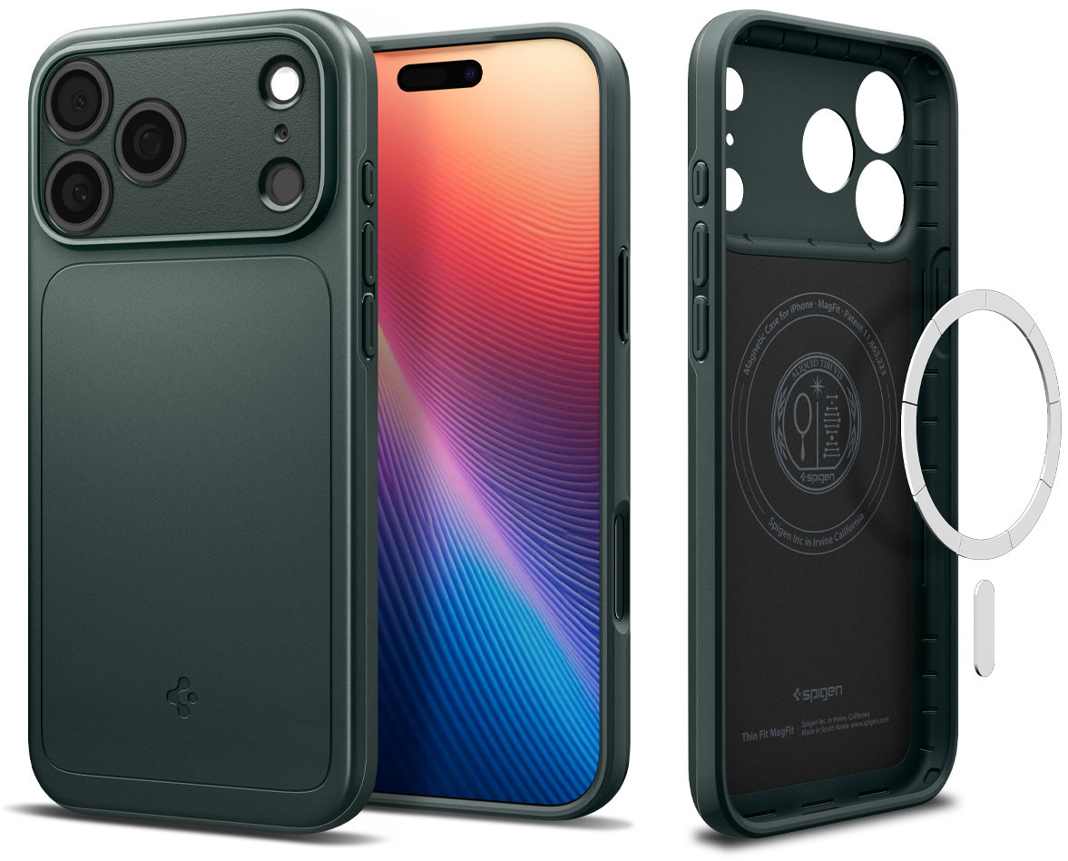 Spigen Thin Fit MagSafe Abyss Green iPhone 17 Pro