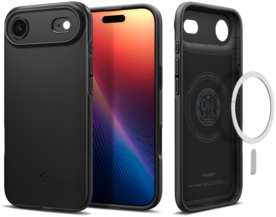 Spigen Thin Fit MagSafe Black iPhone Air