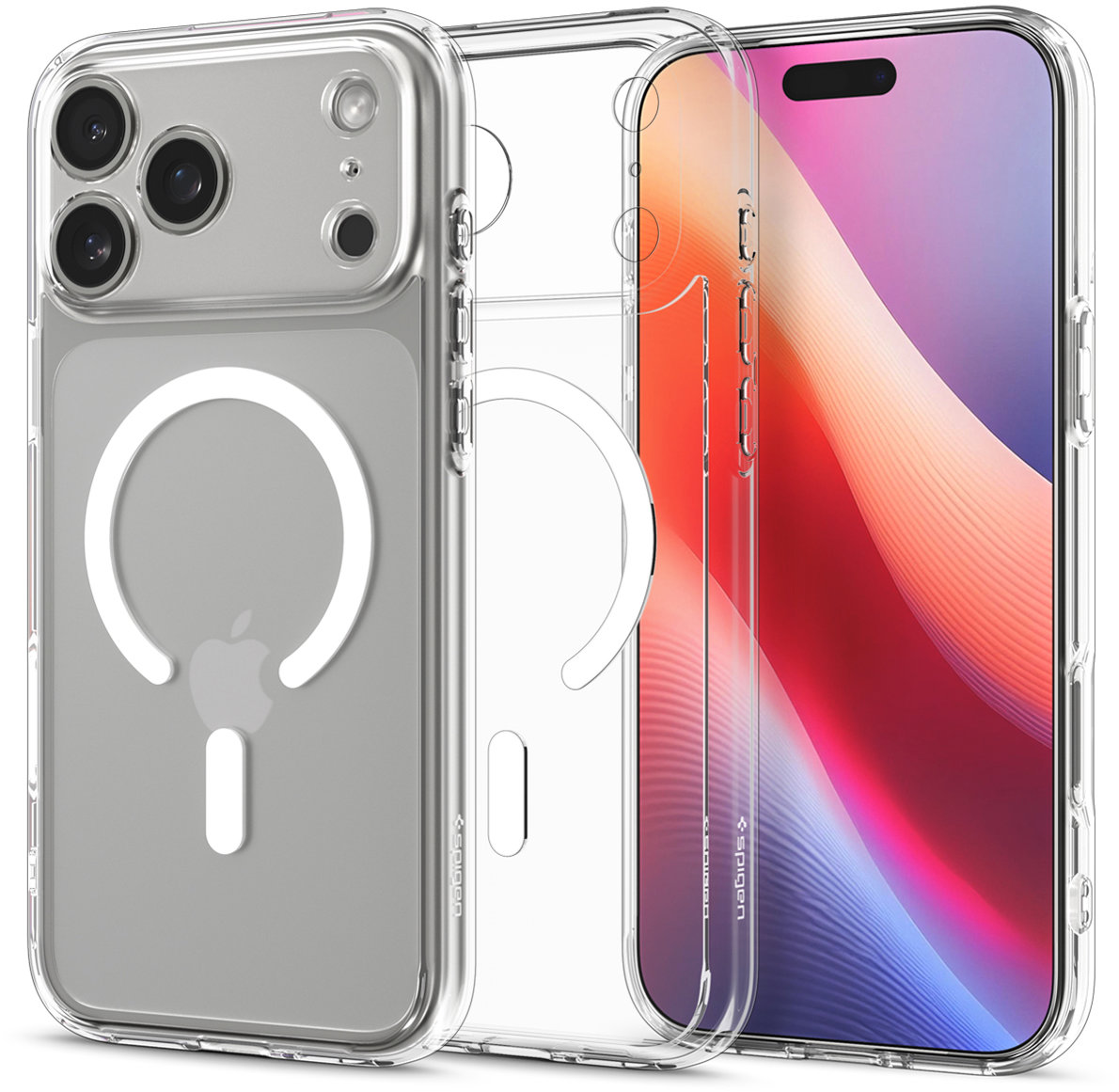 Spigen Ultra Hybrid MagSafe Clear White iPhone 17 Pro