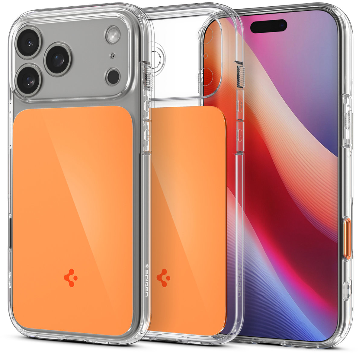 Spigen Ultra Hybrid T MagSafe Glossy Orange iPhone 17 Pro Max