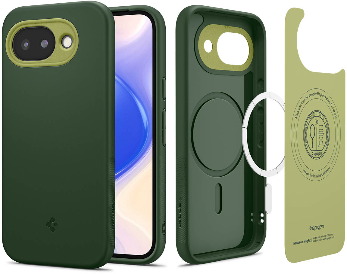 Spigen Nano Pop MagSafe Avo Green Google Pixel 10a