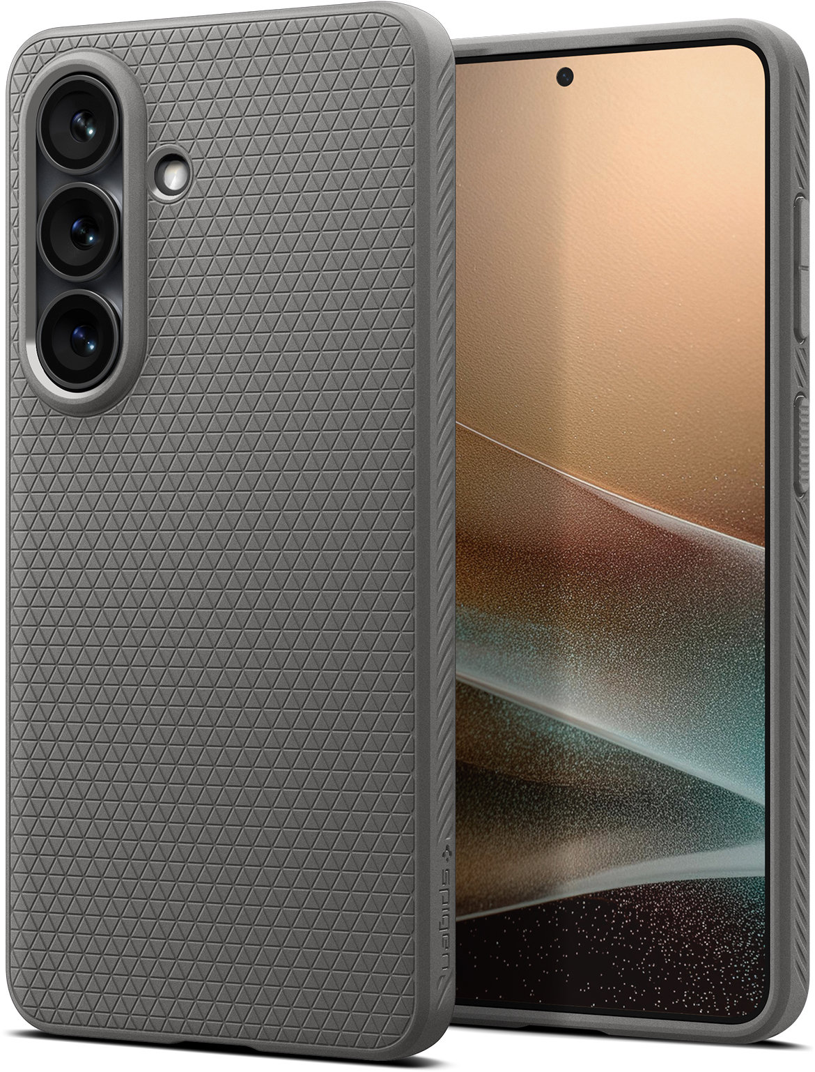 Spigen Liquid Air Marble Gray Samsung Galaxy S26+