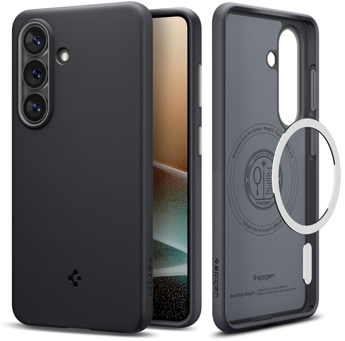Spigen Nano Pop MagSafe Black Sesame Samsung Galaxy S26