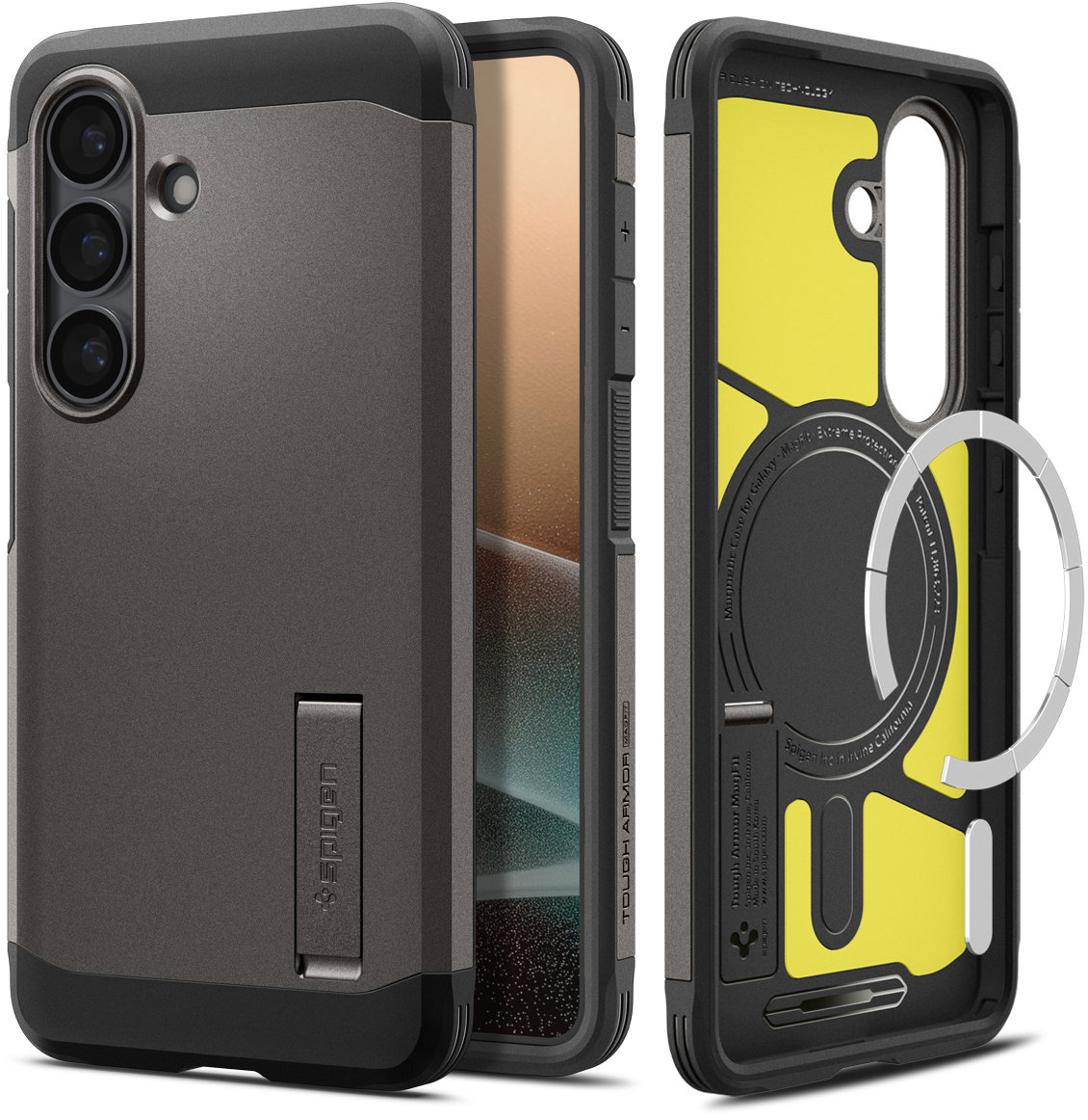 Spigen Tough Armor MagSafe Gunmetal Samsung Galaxy S26+