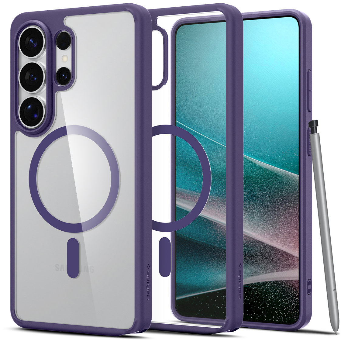 Spigen Ultra Hybrid MagSafe Deep Purple Samsung Galaxy S26 Ultra
