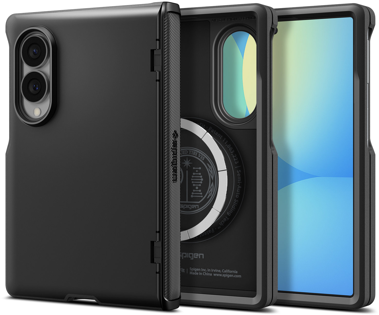 Spigen Slim Armor Pro MagSafe Black Samsung Galaxy Z Fold8