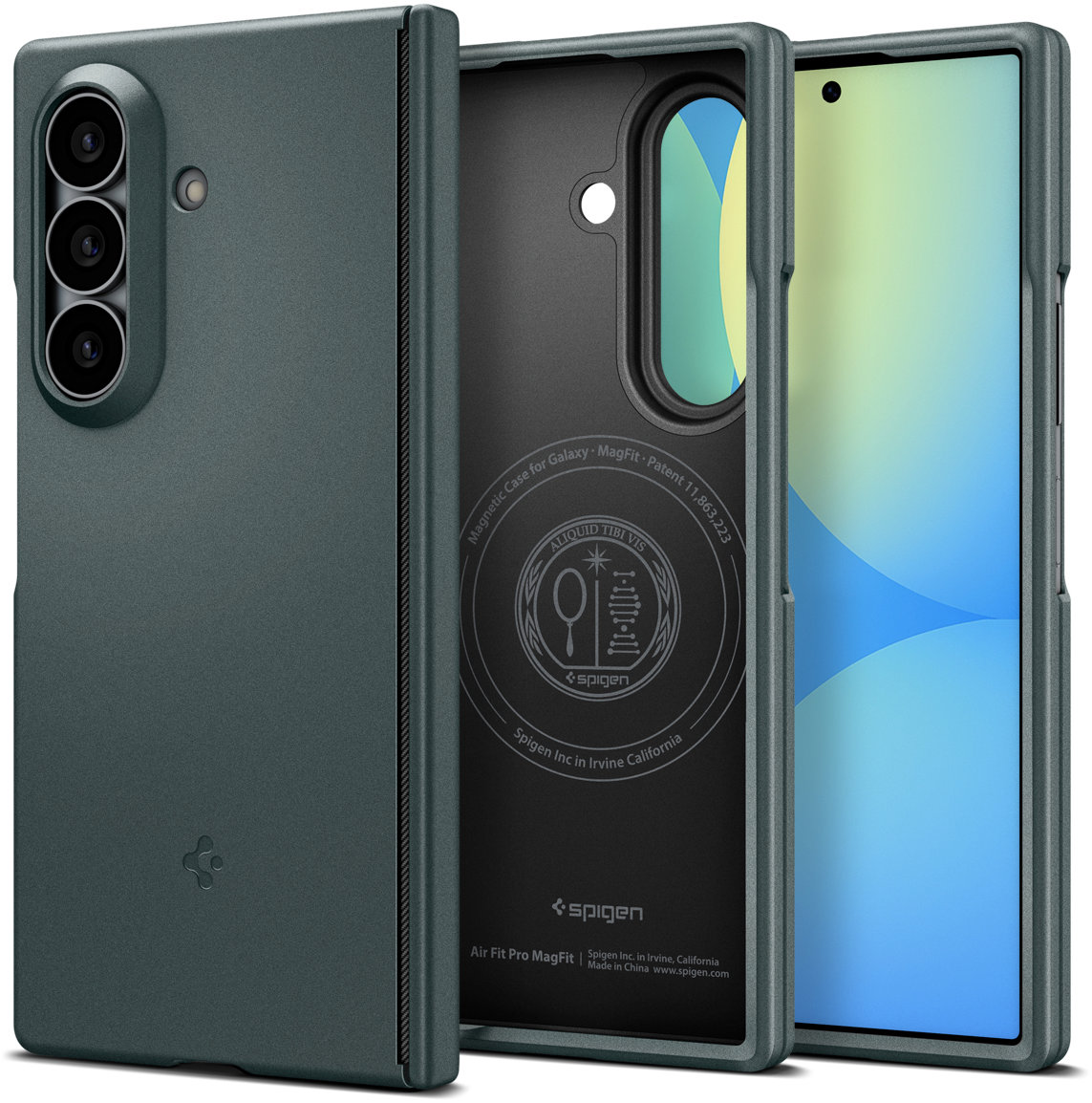 Spigen Air Fit Pro MagSafe Abyss Green Samsung Galaxy Z Fold8 Ultra