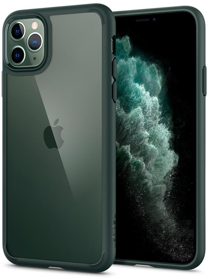 Spigen Ultra Hybrid Midnight Green iPhone 11 Pro