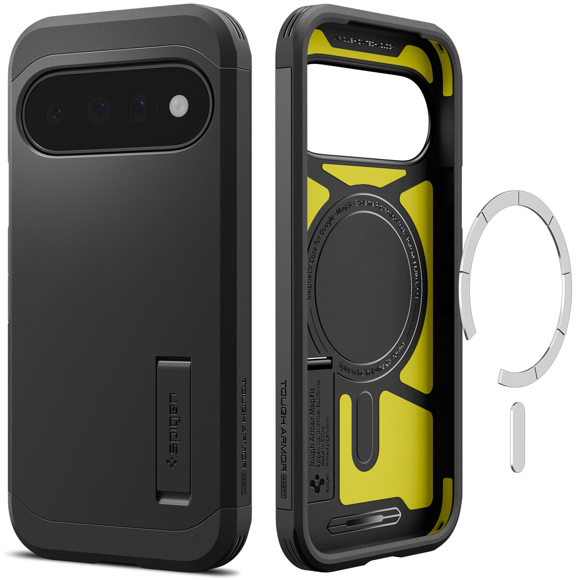 Spigen Tough Armor MagSafe Black Google Pixel 11